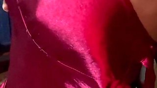 Home movie after , kneading her spectacular puffies