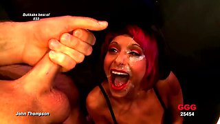 Nicki Thompson Gangbang Bukkake Orgy - Sloppy Blowjob & Cumshot Frenzy