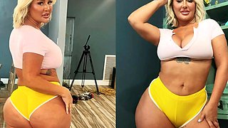 Voluptuous wife's forbidden passion ignites with a wild, intimate neighbor clash