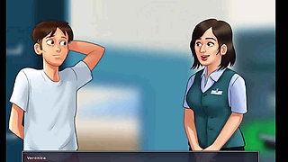 Summertime saga: the MILF is ready for more milking ep 134