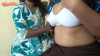 Tamil hot lesbian romance in bed