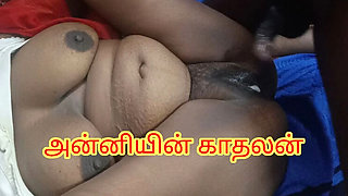 Sister in Law Gives Her Innocent Brother in Law a Blowjob and Sex - Full Tamil Audio with Loud Moaning