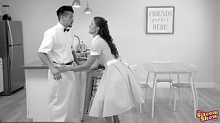 Leave it to stepmom's beaver the milk man bw - s1e1