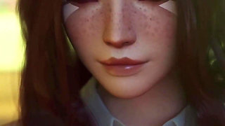 Shadows of Desire by Shamandev - College Cosplay Event, Classroom Masturbation 61